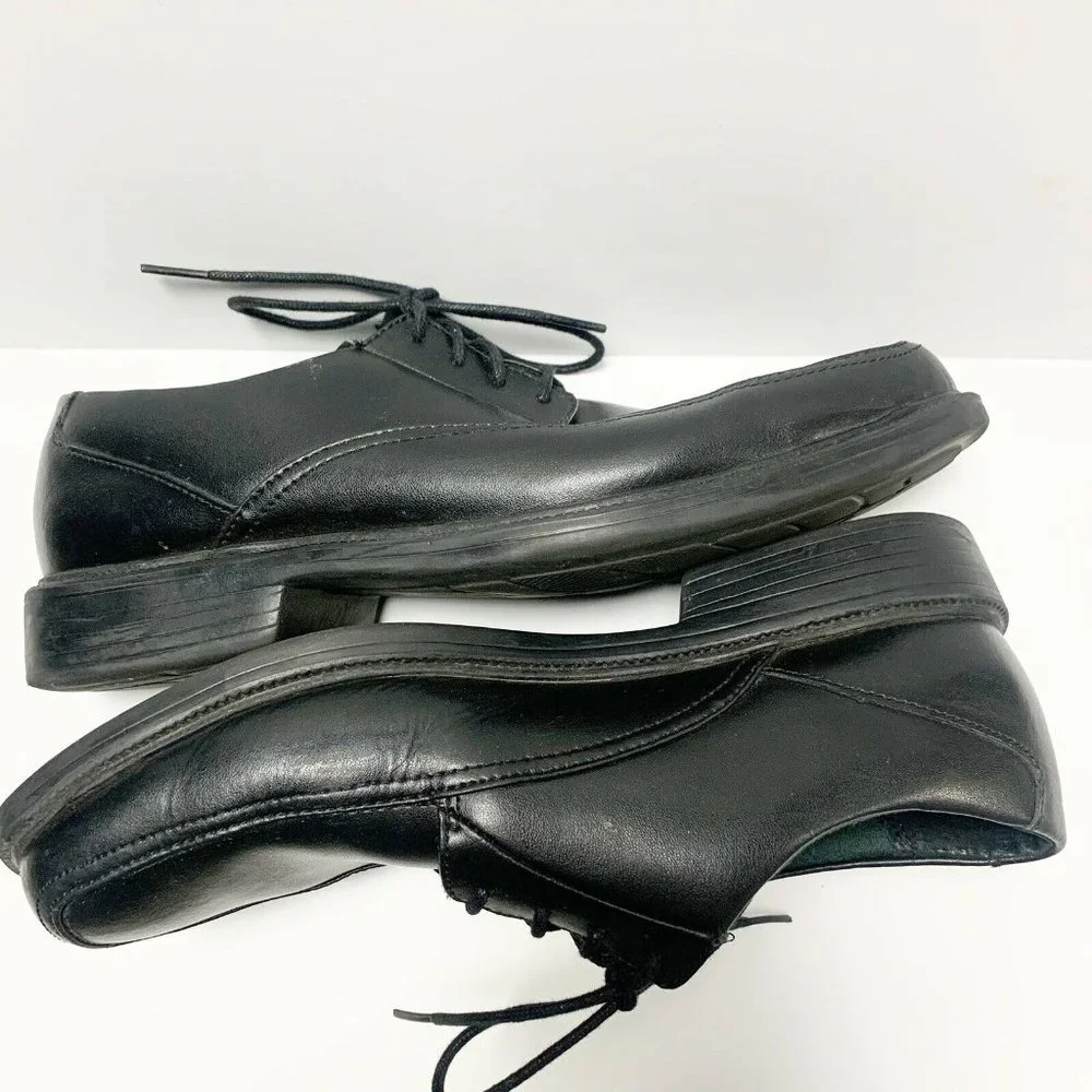 Men 8 Bostonian Lites Black Lace Dress Shoes